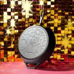 Lodge 12 Inch Dolly Parton "Lights, Camera, Dolly" Cast Iron Skillet – Special Edition, Made in USA, Naturally Seasoned, Oven Safe, Grill & Campfire Ready - Image 3