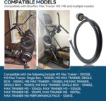 8003600 Elliptical Power Cord Replacement Part, Compatible with Bowflex Max Trainer M3, M8 Fitness Connector Input Cable - Replacement Power Plug Connector Cable - Image 3