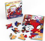 Spin Master Games Spidey & His Amazing Friends Foam Floor Puzzle Kids Game | Features Spidey & Gwen Artwork, Easy-to-Hold Squishy Foam Puzzle, 25 Pieces, Promotes Tactile Learning, 1+ Players, Ages 4+ - Image 3