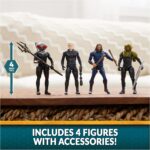 DC Comics, Aquaman Volcanic Island Pack (Amazon Exclusive), 4 Collectible Action Figures with Accessories, Superhero Kids Toys for Boys Ages 3+ - Image 3