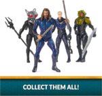 DC Comics, Aquaman Volcanic Island Pack (Amazon Exclusive), 4 Collectible Action Figures with Accessories, Superhero Kids Toys for Boys Ages 3+ - Image 4