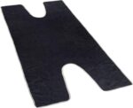 Exercise Bike Sweat Mat Towel-Anti-Slip, Super Absorbent Machine Washable - Peleton Exercise Bike Compatible - Spin Bike Accessories-, Black, Grey - Image 5