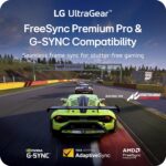 LG 27GX704A-B 27-inch Ultragear QHD (2650x1440) OLED Gaming Monitor 240Hz, 0.03ms, NVIDIA G-Sync Compatible, AMD FreeSync Premium Pro, VESA Display HDR TrueBlack400, HDMI 2.1, DisplayPort, Black - Image 4