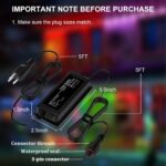 36V Waterproof Power Supply for Govee Permanent Outdoor Lights Only Compatible with Govee H705A H705B H705C Power Adapter Cord (not Compatible with grooved 3-pin connectors) - Image 2