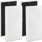 4 Pack Febreze Filter Replacement for FRF102B - Compatible with Honeywell U Filter HRF201B - Fits Honeywell Tabletop & Tower HHT270, HHT290 Series