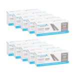 50,000 Staples - 1/4 Inch Length, 210 per Strip, Jam-Free Chisel Point, 10 Boxes of 5,000, Fits Standard Staplers