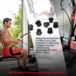 7Pcs Sliding Seat Bracket Rollers Compatible with Home Gym Rolling Seats for Bowflex Series Models(for Blaze, Classic, Elite, Motivator2, Pr1000, Sport, Conquest, Ultimate2, Schwinn Comp, Revolution) - Image 2