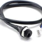 8003600 Elliptical Power Cord Replacement Part, Compatible with Bowflex Max Trainer M3, M8 Fitness Connector Input Cable - Replacement Power Plug Connector Cable