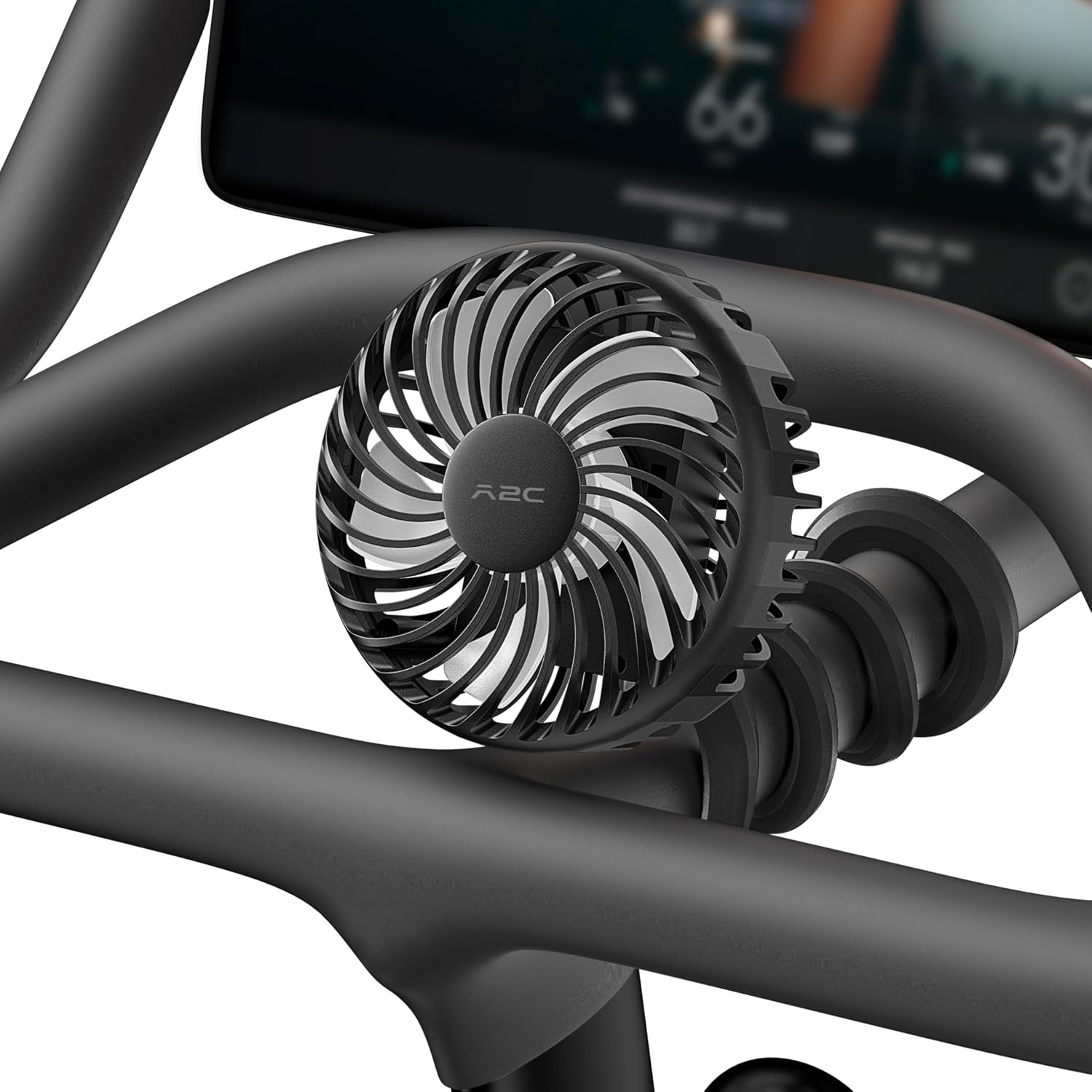 A2C-47-Inch-Big-Cooling-Fan-for-Peloton-Bike-Bike-or.jpg A2C 4.7-Inch Big Cooling Fan for Peloton Bike Bike+ or Tread, 16.5" Long Bendable Arm, Rechargeable 4000mAh Battery, 360° Rotation, 3 Speeds, fits Treadmill Exercise Workout Stationary Cycling Bikes - Image 1