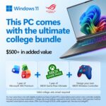 ASUS ROG Strix G16 (2025) Gaming Laptop, 16” FHD+ 16:10 165Hz/3ms, NVIDIA® GeForce RTX™ 5060, Intel® Core™ i7 Processor 14650HX, 16GB DDR5, 1TB Gen 4 SSD, Wi-Fi 7, Windows 11 Home, G615JMR-AS74 - Image 2