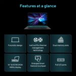 ASUS V16 16" WUXGA 144Hz Gaming Laptop, Intel® Core™ 7 240H, RTX™ 5070, 16GB DDR5 RAM, 1TB SSD, V3607VP-DS74, Matte Black - Image 2