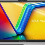 ASUS Vivobook Go 15.6” Slim Laptop, AMD Ryzen 5 7520U, 8GB, 512GB, Windows 11 Home, Cool Silver, Military Grade Durability, Fast Charging, Webcam Shield, E1504FA-AS54