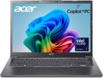Acer Aspire 14 AI Copilot+ PC | 14" WUXGA Display | Intel Core Ultra 7 Processor 256V | NPU: Up to 47 Tops - GPU: Up to 64 Tops | Intel ARC 140V | 16GB LPDDR5X | 1TB SSD | Wi-Fi 6E | A14-52M-72S0