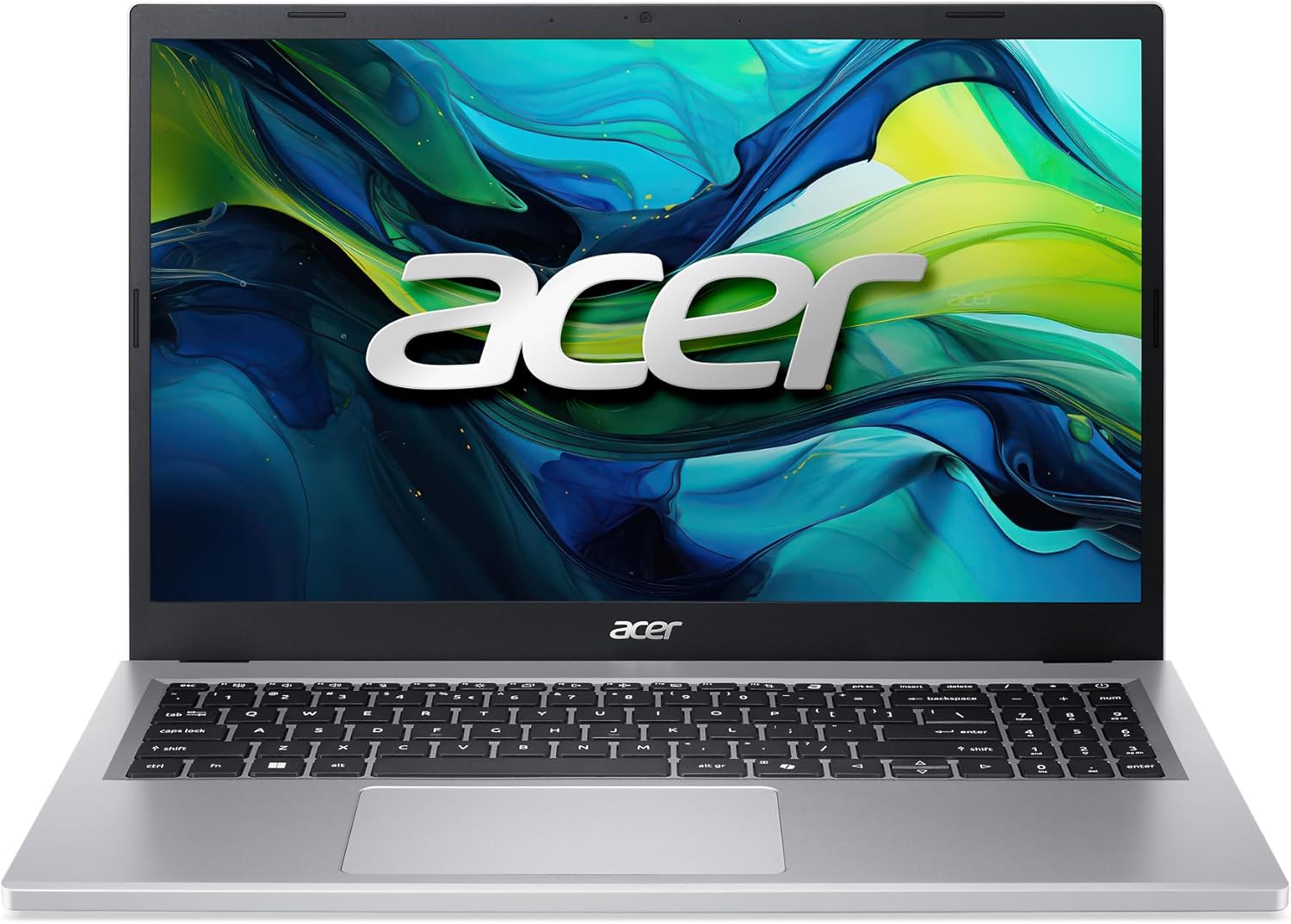 Acer-Aspire-Go-15-AI-Ready-Laptop-156-FHD.jpg Acer Aspire Go 15 AI Ready Laptop | 15.6" FHD IPS Display | AMD Ryzen 3 7320U | AMD Radeon 610M Graphics | 8GB LPDDR5 | 128GB PCIe SSD | Wi-Fi 6 | Windows 11 Home in S Mode | AG15-21P-R5YG - Image 1
