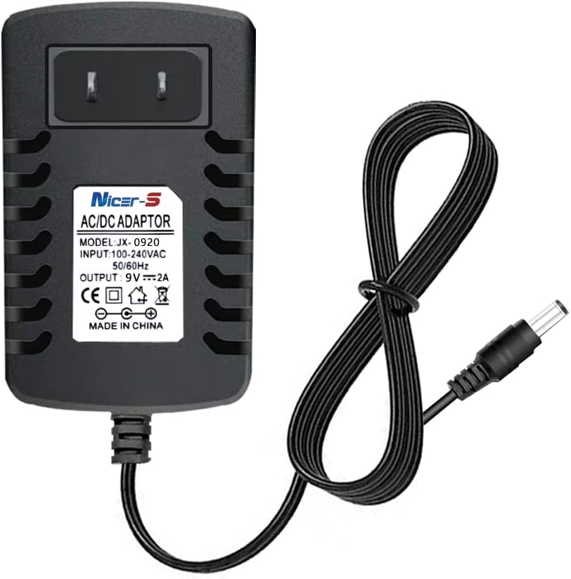 Adapter-for-Nordictrack-gx-47-Power-Cord-9V-ACDC-Adapter.jpg Adapter for Nordictrack gx 4.7 Power Cord, 9V AC/DC Adapter for NordicTrack GX 2.7 GX 2.5 GX GX 4.5 GX 4.7 FS5i RW 200 Power Adapter Charger - Image 1