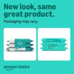Amazon Basics Adult Wet Wipes Flushable Fragrance Free, 126 Count (3 Packs of 42), Packaging May Vary - Image 2