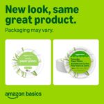 Amazon Basics Everyday Disposable Paper Plates, 8.62 Inch, Microwave-Safe, Cut Resistant, Soak-Proof, 100 Count, Packaging May Vary - Image 2