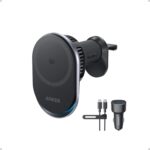 Anker Prime MagSafe Car Mount Charger, Qi2 25W Certified Wireless Car Charger with AirCool, Strong Magnets, Air Vent Mount for iPhone 17-12 Series