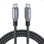 Anker Prime USB C to USB C Cable, 240W Fast Charging Cable (6 FT) | Upcycled braided nylon USB 2.0 cable with 100-year bend durability for iPhone 17/17 Pro/17 Pro Max, MacBook, Galaxy S24