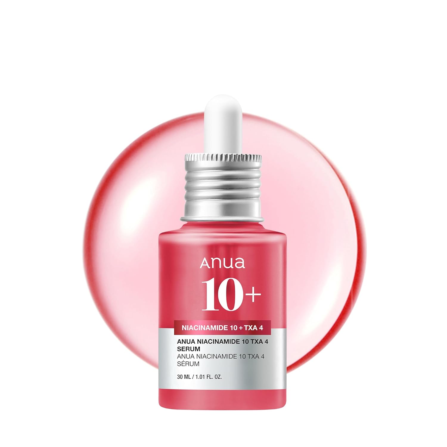 Anua-Niacinamide-10-TXA-4-Serum-Dark-Spot-Care.jpg Anua Niacinamide 10 + TXA 4 Serum, Dark Spot Care, Hyaluronic Acid, Tranexamic Acid, Lightweight & Hydrating All-in-One Daily Facial Serum for Glass Skin, Korean Skincare, 1.01 fl.oz - Image 1