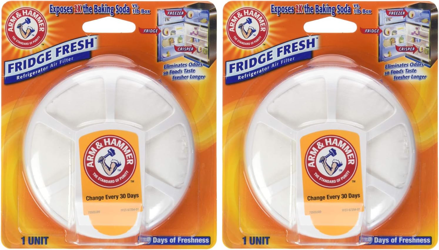 Arm-Hammer-Fridge-Fresh-Refrigerator-1-Count-Pack-of.jpg Arm & Hammer Fridge Fresh Refrigerator, 1 Count (Pack of 2) - Image 1