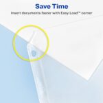 Avery Clear Heavyweight Sheet Protectors, Non-Glare, Easy Load, 200 Document Protectors (74401) - Image 2