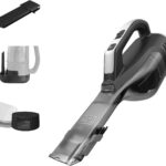 BLACK+DECKER Dustbuster Reveal Handheld Vacuum Cordless, Car Vacuum Portable Cordless, LED Light, Long Run Time, Rechargeable Lightweight Dust Buster, Includes Crevice Tool, Charging Base (HLVD320B42)