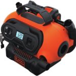 BLACK+DECKER Tire Inflator Portable Air Compressor, Air Pump for Inflatables, 3 Modes: Electric Outlet, 12V Car Adapter and Cordless 20V MAX, Battery Sold Separately (BDINF20C)