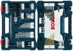 BOSCH MS4091 91-Piece Drilling and Driving Mixed Set with Included Case for Applications in Wood, Metal, Masonry