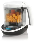 Baby Brezza Small Baby Food Maker Set – Cooker and Blender in One to Steam and Puree Baby Food for Pouches - Make Organic Food for Infants and Toddlers - Includes 3 Pouches and 3 Funnels - Image 2