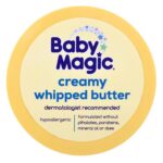 Baby Magic Creamy Whipped Butter, Soft Powder Scent, Helps Keep Skin Feeling Healthy and Baby Soft, Hypoallergenic, 8.4 fl oz. - Image 2