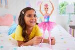 Barbie Dreamtopia Twinkle Lights Ballerina Doll with Blonde Hair & Light-Up Feature Wearing Royal Headband & Pink Tutu - Image 2