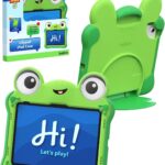 Belkin Disney Pixar Toy Story 5 Lilypad Inspired iPad A16 Case Kids (11th Generation 2025, 11" / 10th Generation 2022, 10.9") – Shockproof Protective Cover with Handle & Kickstand, Durable Non-Toxic