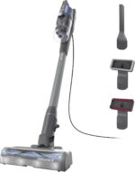 Bissell PowerClean FurFinder Corded Stick Vacuum | Pet Hair | LED Headlights | Tangle-Free Brush Roll | HEPA Sealed | 30-Foot Cord | Converts to Handheld | Self-Standing | 4282K