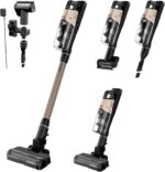 Bissell PowerClean FurGuard Self-Standing Cordless Vacuum w/Self-Cleaning Brush Roll, Wall Mount, Upholstery Tool & Bright Headlights, Amazon Exclusive Limited Edition Color, Coastal Clean, 4039A