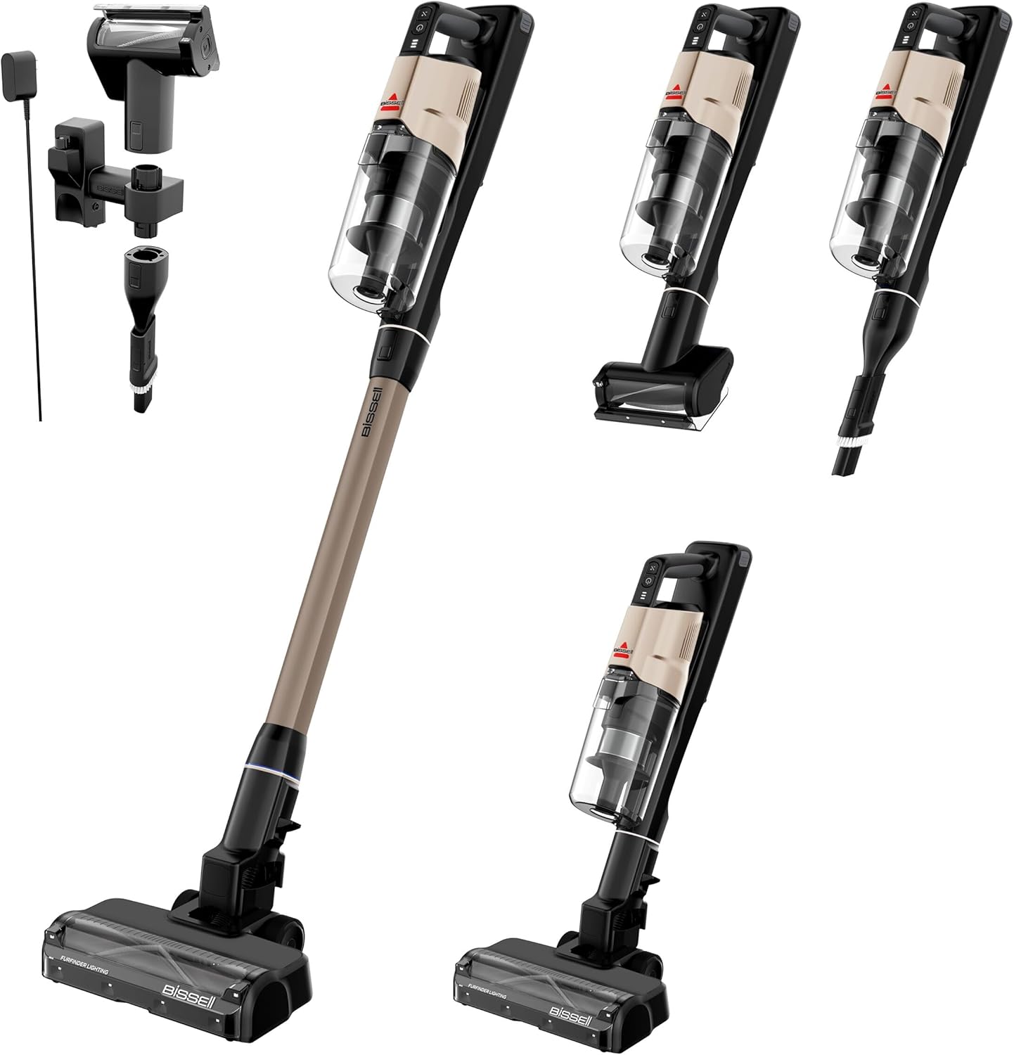 Bissell-PowerClean-FurGuard-Self-Standing-Cordless-Vacuum-wSelf-Cleaning-Brush-Roll-Wall.jpg Bissell PowerClean FurGuard Self-Standing Cordless Vacuum w/Self-Cleaning Brush Roll, Wall Mount, Upholstery Tool & Bright Headlights, Amazon Exclusive Limited Edition Color, Coastal Clean, 4039A - Image 1