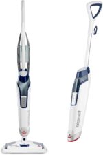 Bissell PowerFresh Deluxe 1806 Steam Mop for Tile, Hardwood & Sealed Floors w/Built‑in SpotBoost Brush, Fast 30‑Second Warm‑Up, Variable Steam Levels, Fresh Scent Discs Compatible