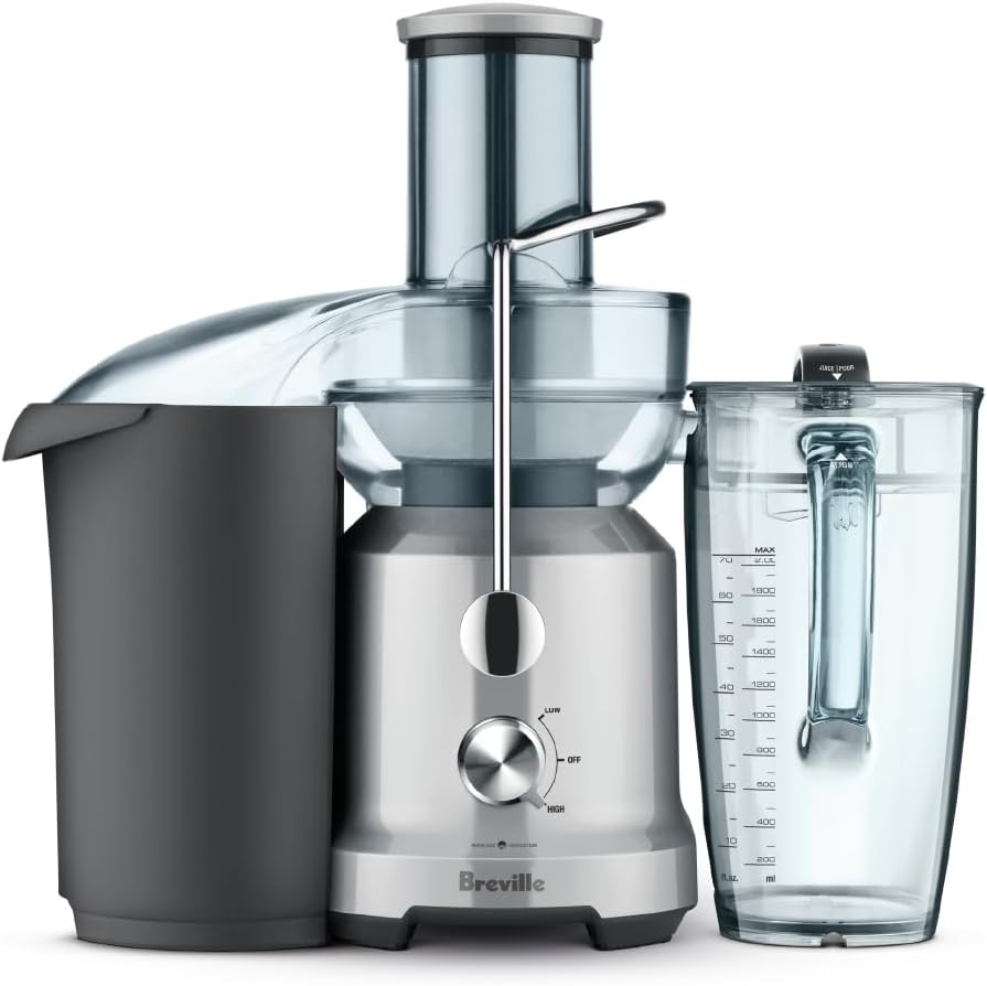 Breville-BJE430SIL-Juice-Fountain-Cold-70-fl-oz-Silver.jpg Breville BJE430SIL Juice Fountain Cold, 70 fl oz, Silver - Image 1