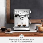Breville Infuser Espresso Machine BES840XL, 10.25 x 12.5 x 13.25 Inches, Black Sesame - Image 2