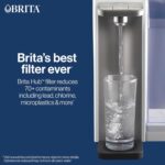 Brita Hub Instant Powerful Countertop Water Filter System, Reduces 70+ Contaminants, 12 Cup Water Reservoir, Includes 6 Month Carbon Block Filter, White, 87340 - Image 2