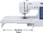 Brother CS7000X Computerized Sewing and Quilting Machine, 70 Built-in Stitches, LCD Display, Wide Table, 10 Included Feet, White - Image 2