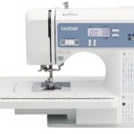 Brother XR9550 Sewing and Quilting Machine, Computerized, 165 Built-in Stitches, LCD Display, Wide Table, 8 Included Presser Feet, White