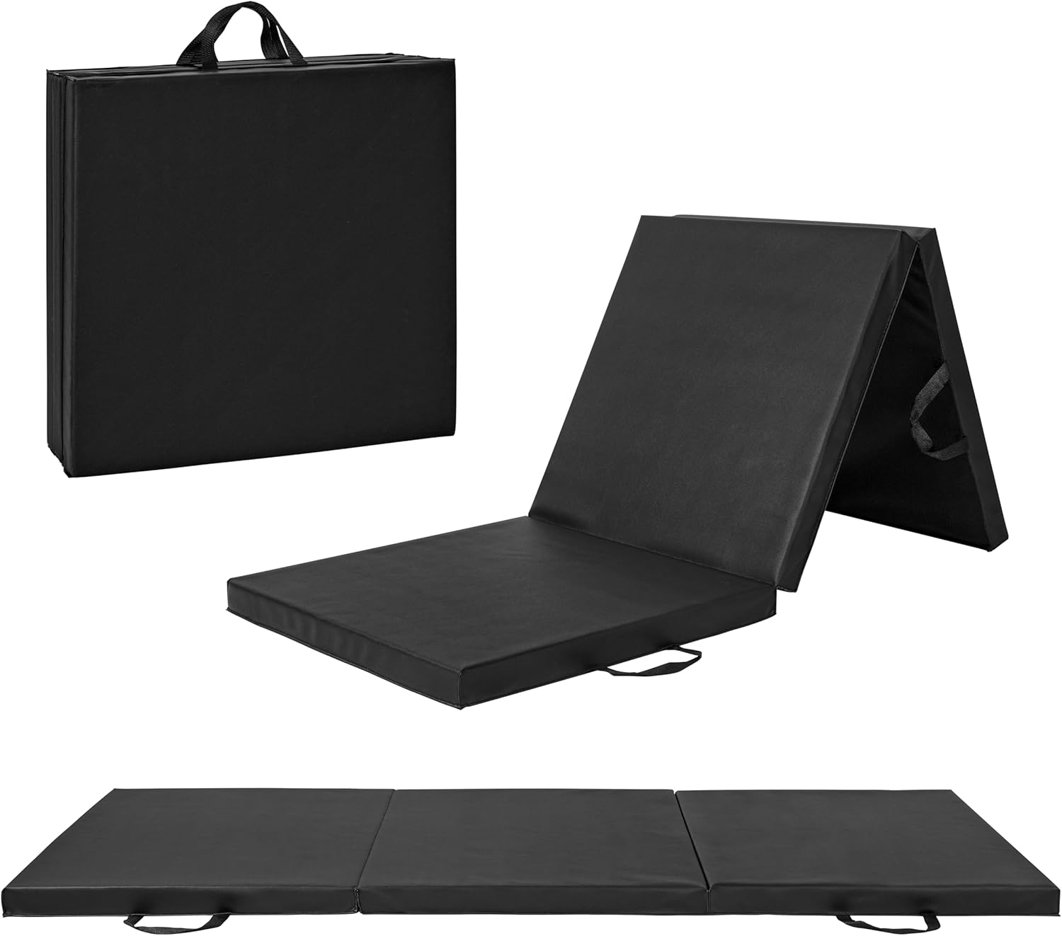 CAP-Barbell-All-Purpose-Folding-Anti-Tear-Exercise-Training-Aerobic.jpg CAP Barbell All Purpose Folding Anti Tear Exercise Training Aerobic Fitness Gym & Gymnastics Balance Mat | Multiple colors - Image 1