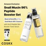 COSRX Snail Mucin 96% Peptide Booster Set - Amazon Exclusive - Korean Skin Care, Gift Sets, Skin Care Sets for Women, Advanced Snail Mucin Serum, Face Serum - Image 2