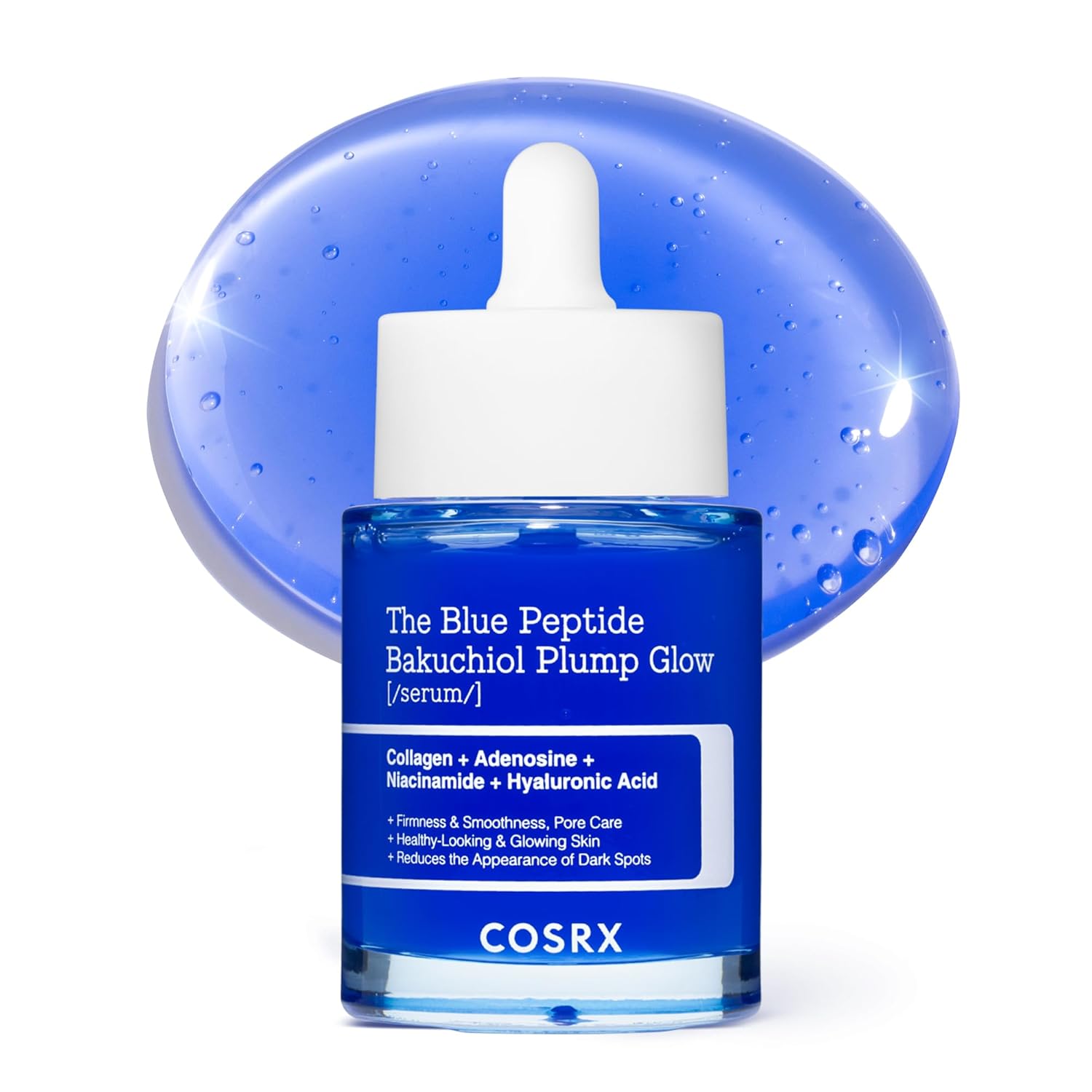 COSRX-The-Blue-Copper-Peptide-Bakuchiol-Serum-Korean-Peptide-Plumping.jpg COSRX The Blue Copper Peptide Bakuchiol Serum, Korean Peptide Plumping Serum for Face, GHK-Cu Copper Peptides with Bakuchiol, Glow & Plump, Anti-aging & Skin Firming Care, Korean Skin Care, 1.69 Fl Oz - Image 1