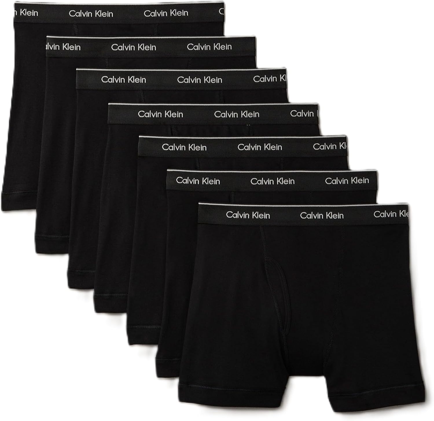 Calvin-Klein-Mens-Cotton-Classics-7-Pack-Boxer-Brief.jpg Calvin Klein Men's Cotton Classics 7-Pack Boxer Brief - Image 1
