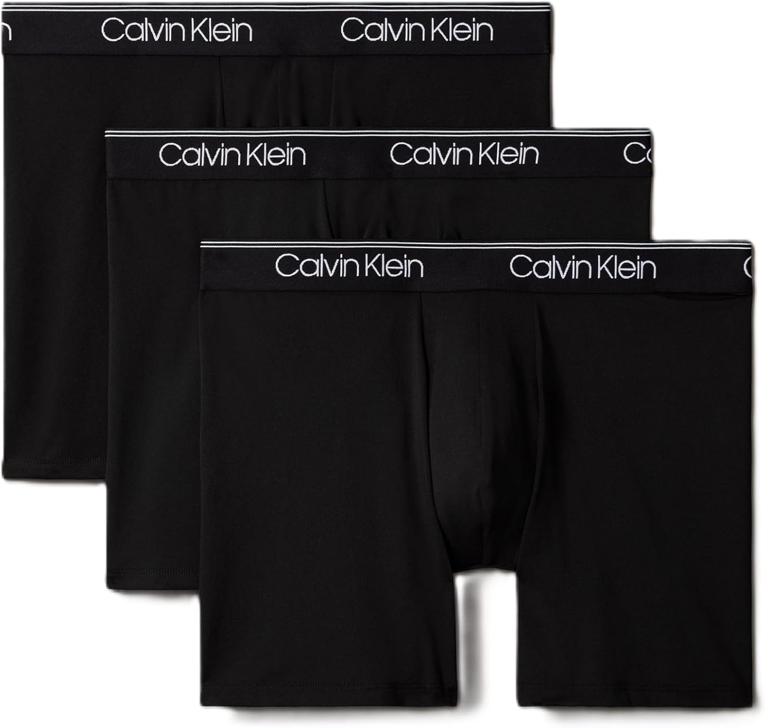 Calvin-Klein-Mens-Micro-Stretch-3-pack-Boxer-Brief.jpg Calvin Klein Men's Micro Stretch 3-pack Boxer Brief - Image 1