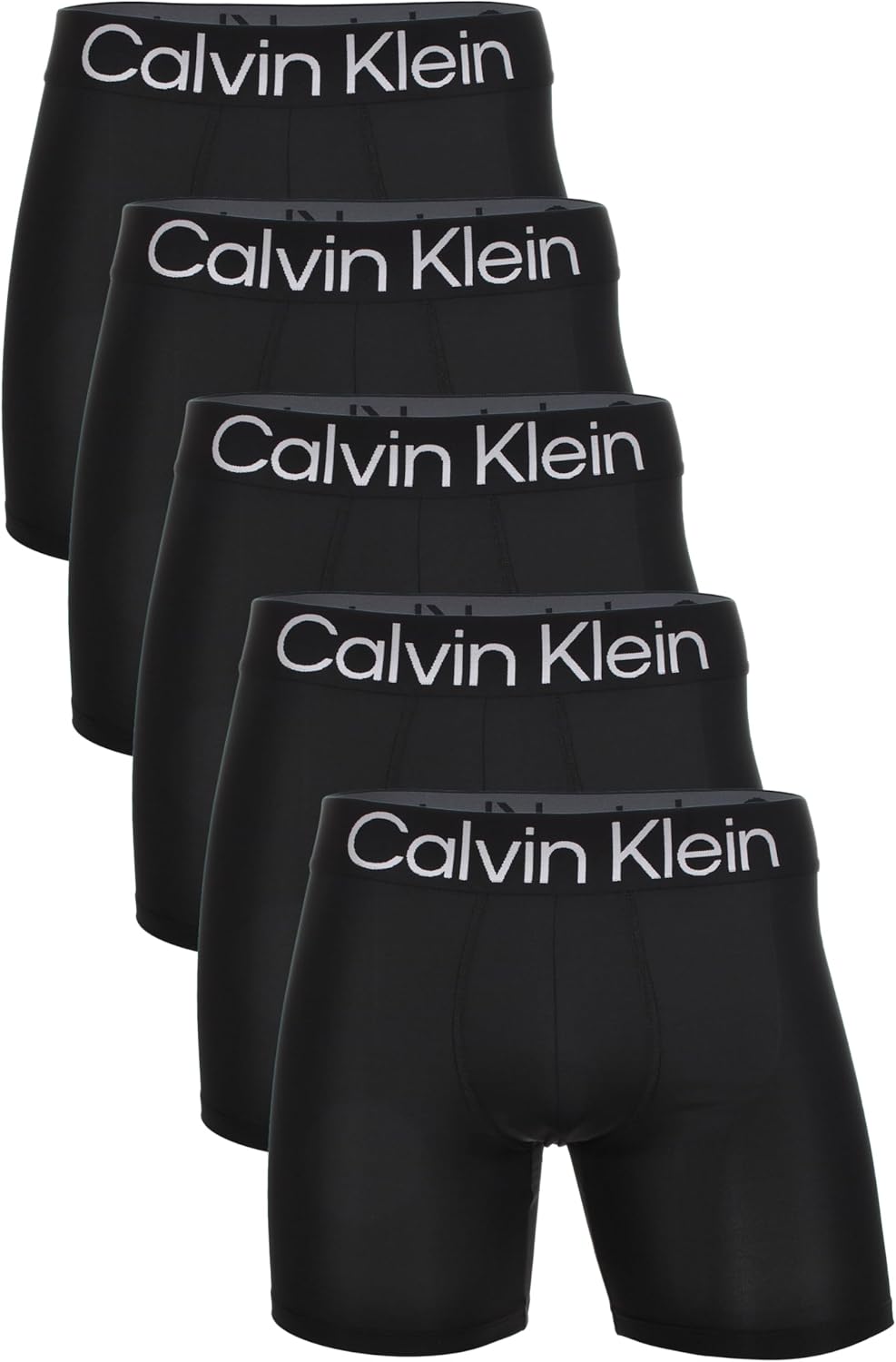 Calvin-Klein-Microfiber-5-Pack-Boxer-Briefs.jpg Calvin Klein Microfiber 5-Pack Boxer Briefs - Image 1