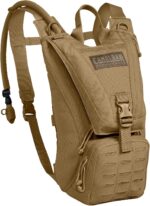 CamelBak Ambush Tactical Hydration Backpack, Low‑Profile MOLLE Design with 100oz Mil‑Spec Crux Reservoir
