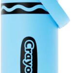 CamelBak Crayola Chug Insulated Stainless Steel Water Bottle, Cold Retention Design with Spill Resistant Chug Lid for Everyday Hydration, 16oz, Sky Blue